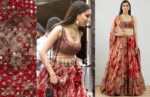 Shraddha Kapoor Maroon Color Faux Georgette Fabric Sequence Work Lehenga