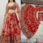 Shraddha Kapoor Maroon Color Faux Georgette Fabric Sequence Work Lehenga