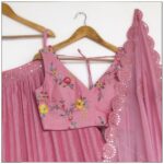 Light Pink Color Vichitra Silk Fabric Embroidery Work Lehenga Choli-FDVDZ2259LIGHTPINK (3) Light Pink Color Vichitra Silk Fabric Embroidery Work Lehenga Choli