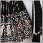 Black Color Star Faux Georgette Fabric Sequence Embroidery Work Lehenga Choli-FDVDZ2264BLACK (4) Black Color Star Faux Georgette Fabric Sequence Embroidery Work Lehenga Choli
