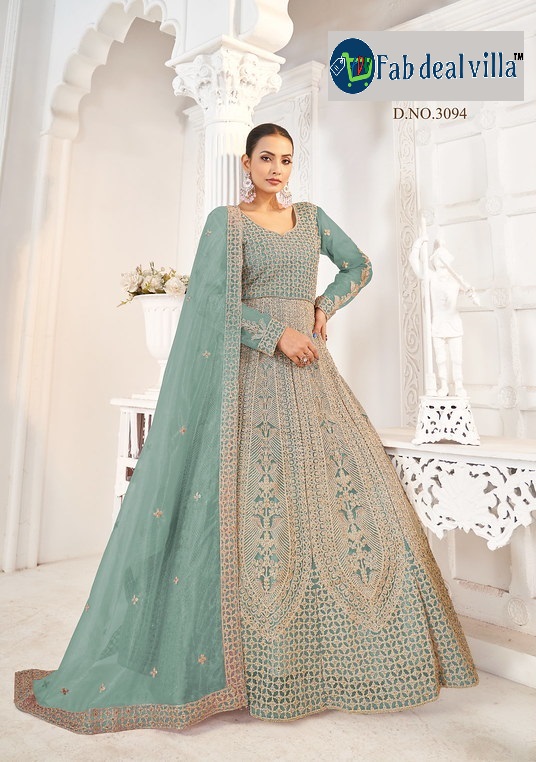 Sky Color Pure Butterfly Twill Net Fabric Heavy Coding Work Suit