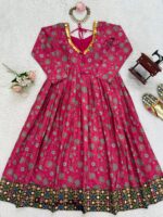 Multi Color Rayon Fabric Mirror With Digital Print Work Navratri Top-FDVKD5920MULTI (4) Multi Color Rayon Fabric Mirror With Digital Print Work Navratri Top