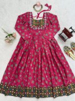 Multi Color Rayon Fabric Mirror With Digital Print Work Navratri Top-FDVKD5920MULTI (6) Multi Color Rayon Fabric Mirror With Digital Print Work Navratri Top