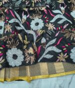 Black Color Butterfly Net Fabric Sequence Work Lehenga