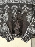 Black Color Natural Crepe Fabric Digital Print Work Anarkali Suit