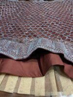 Brown Color Net Fabric Sequence Work Lehenga
