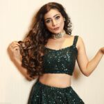 Teal Green Color Tapeta Satin Silk Fabric Sequence Work Lehenga