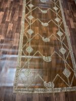 Gold Color Malai Silk Fabric Sequence With Jari Work Lehenga