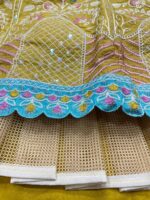 Haldi Special Yellow Color Kasturi Silk Fabric Sequence Work Lehenga