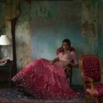 Pink Color Georgette Fabric Sequence Work Lehenga