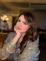 Grey Color Faux Georgette Fabric Sequence With Pearl Work Suit