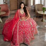 Pink Color Malai Satin Silk Fabric Sequence Work Bridal Lehenga