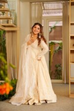 Special For Eid Off White Color Soft Georgette Fabric Sequence Work Suit