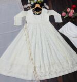 Special For Eid Off White Color Soft Georgette Fabric Sequence Work Suit