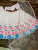 Light Pink Color Faux Georgette Fabric Dual Tone Sequence Work Lehenga