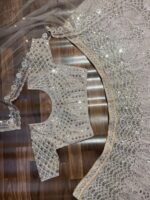 Onion Color Net Fabric Dori With Sequence Work Lehenga