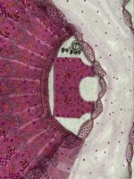 Pink Color Butterfly Soft Net Fabric Sequence With Coding Work Lehenga