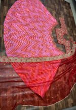 Multi Color BSY Silk Fabric Coding With Foil Digital Print Work Lehenga