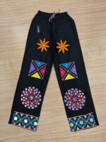 Navratri Special Multi Color Faux Georgette Fabric Real Mirror Work Shrug Jeans Set